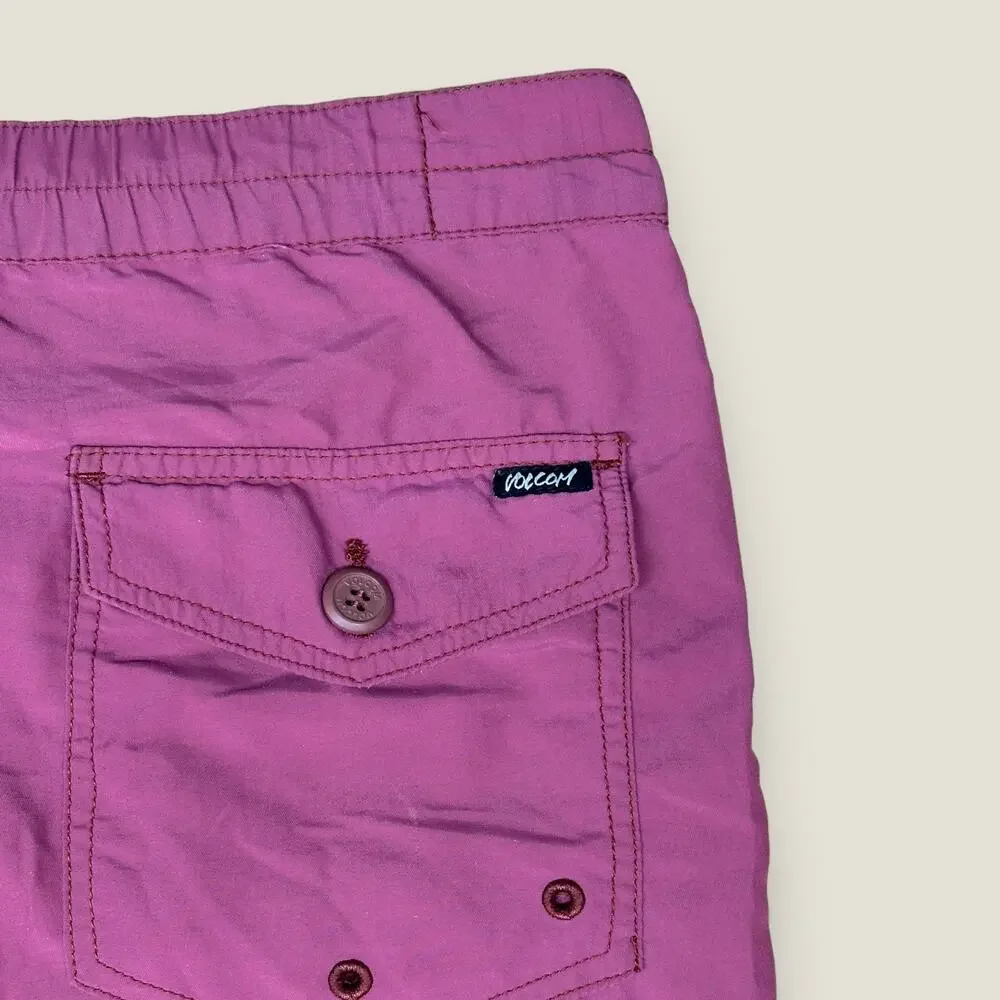 Volcom Men’s Pink Fundamental Boardshorts Size: Medium - Picture 4 of 5